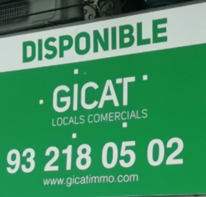 Cartel de en venta
