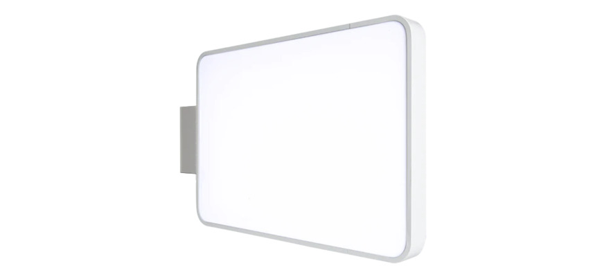 Banderola rectangular  iluminada lateral